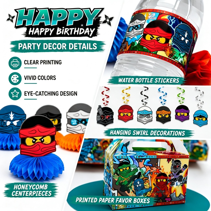 Ninja Combination Birthday Par - Outdoor Adventure Birthday Party ulasan dan harga